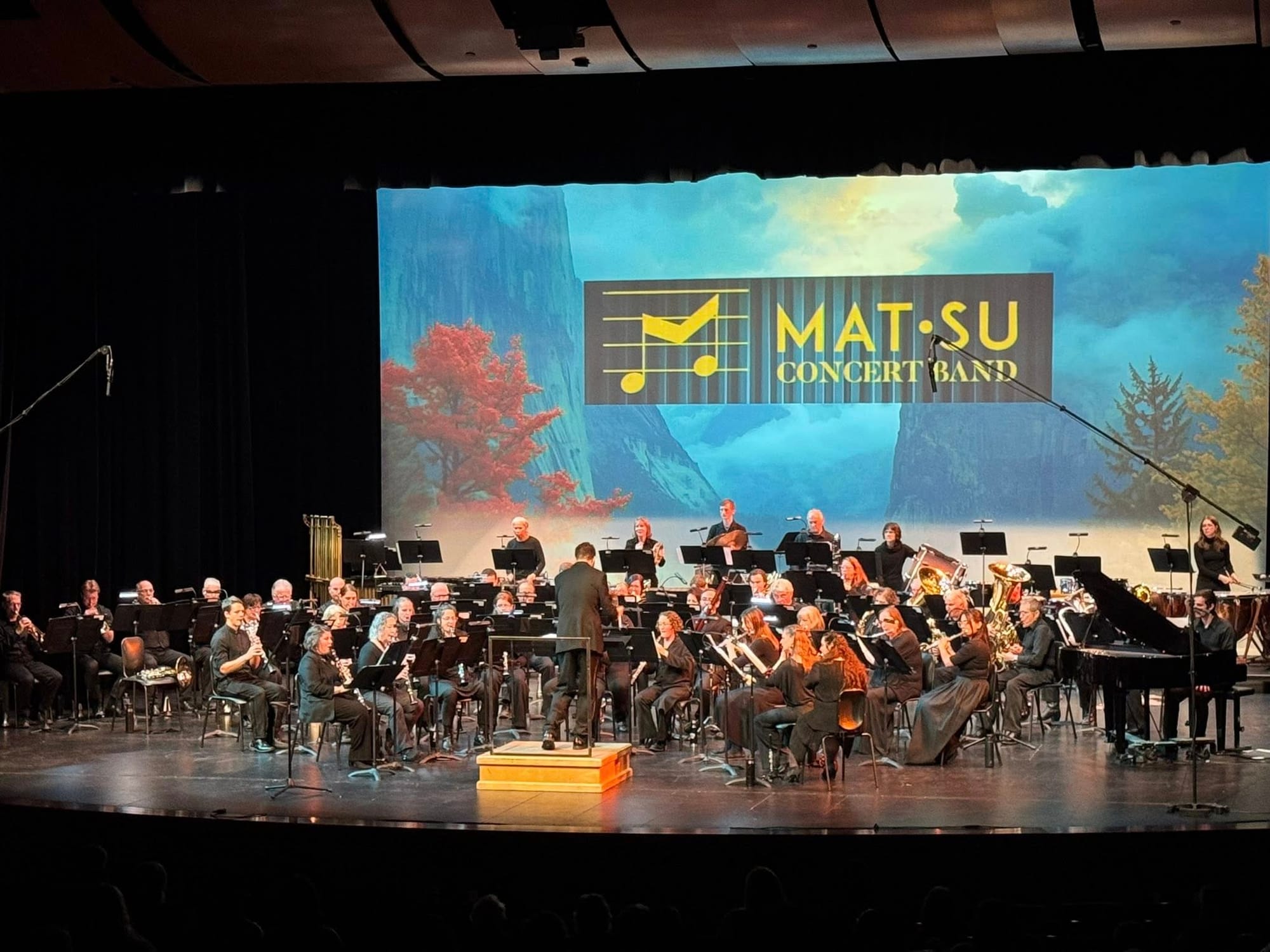 The Mat-Su Su Concert Band performs their inaugural concert of our 2025-2026 season on Oct. 4, 2025. 