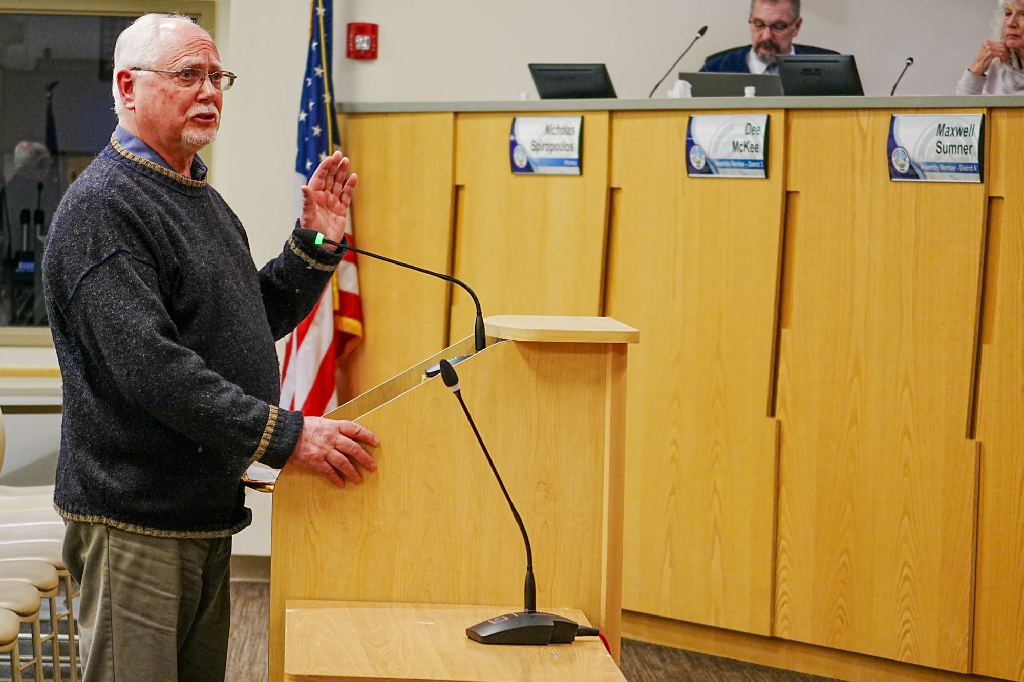 Annex Now organizer former Eagle River-Chugiak Rep. Ken McCarty