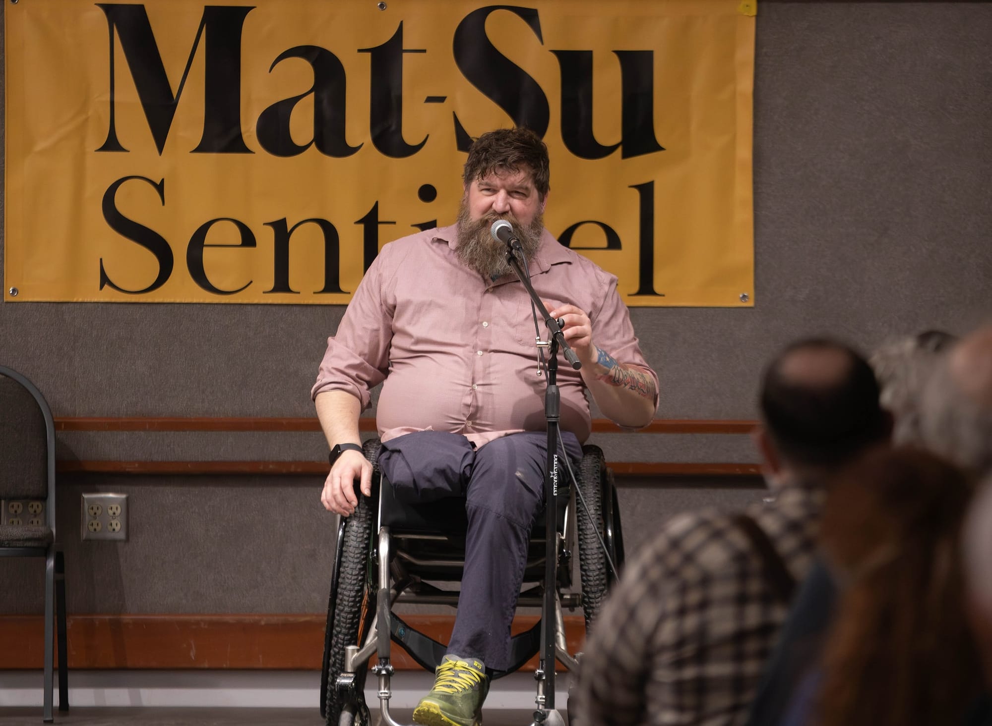 Storyteller Ira Edwards opens the Feb. 6, 2026 Mat-Su Untold event