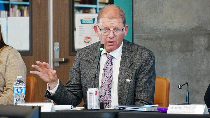 Matanuska-Susitna Borough School District Superintendent Randy Trani 