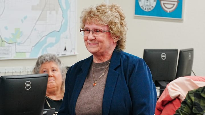 Penny Mosher was selected to the Palmer City Council