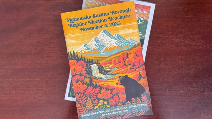 The Matanuska-Susitna Borough 2024 and 2025 regular election brochures