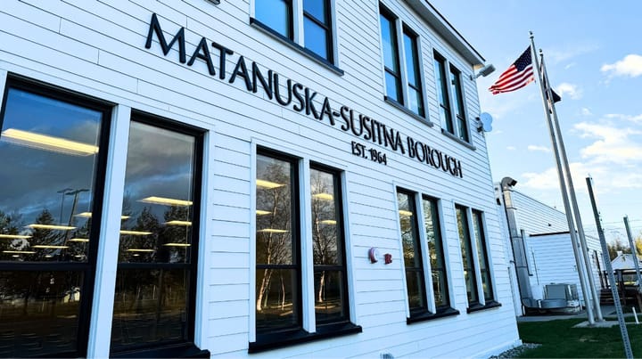 Matanuska-Susitna Borough building in Palmer