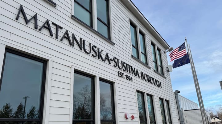 Matanuska-Susitna Borough Administration building in Palmer