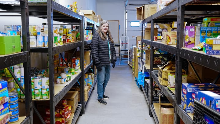 Palmer Food Bank Executive Director Jennifer Brandt